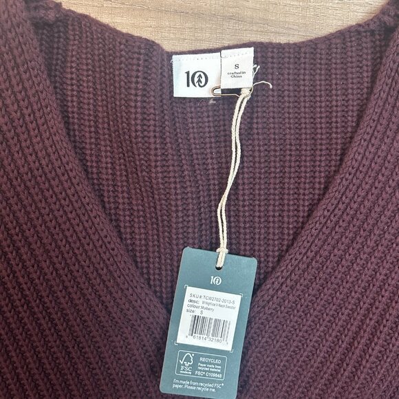 Tentree Highline V-Neck Sweater - Picture 3 of 5